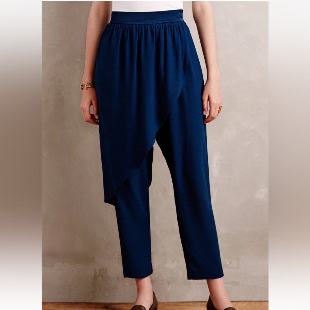 Anthropologie Corey Lynn Calter Angelica Draped Harem Trousers Pants 4